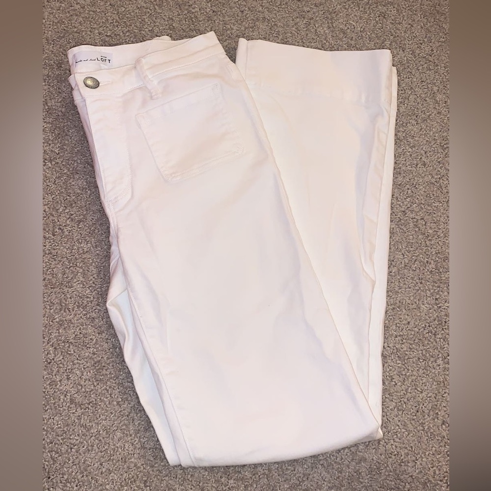 Loft white trouser denim. Size 26